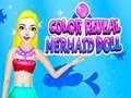 Jogo Boneca Sereia Reveladora de Cor online