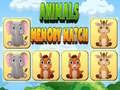 Jogo Jogo da Memória de Animais online