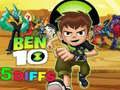 Jogo Ben 10 5 Diferenças online
