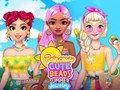 Jogo Princesa Contas Fofo Joias de Verão online