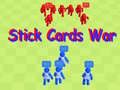 Jogo Guerra de Cartas de Palito online