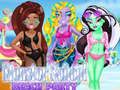Jogo Festa de Praia da Escola dos Monstros online