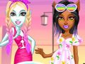 Jogo Férias de Verão das Garotas Monstro online