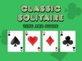 Jogo Solitaire Clássico: Tempo e Pontuação online Jogo Solitaire Clássico: Tempo e Pontuação online