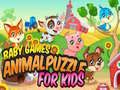 Jogo Jogos para Bebês: Quebra-Cabeça de Animais para Crianças online