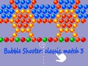 Jogo Bubble Shooter: clássico match 3 online
