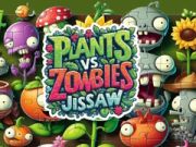 Jogo Quebra-cabeça Plantas vs Zumbis online