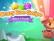 Jogo Сумасшедший зоопарк: Головоломка три в ряд online
