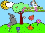 Jogo Fácil de Pintar a Primavera online
