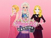 Jogo Princesas em Busca do Casting online