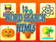 Jogo Caça-palavras HTML5 online