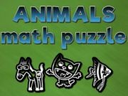 Jogo Quebra-Cabeças Matemáticos de Animais online