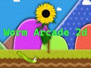 Jogo Minhoca Arcade 2D online