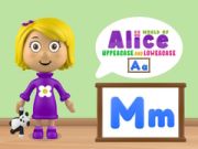 Jogo Mundo de Alice Maiúsculas e Minúsculas online Jogo Mundo de Alice Maiúsculas e Minúsculas online
