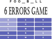 Jogo Jogo dos 6 erros online