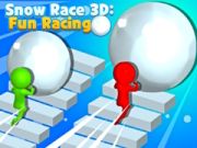 Jogo Corrida de Neve 3D: Corrida Divertida online