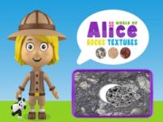 Jogo Mundo das Texturas de Alice Rocks online Jogo Mundo das Texturas de Alice Rocks online
