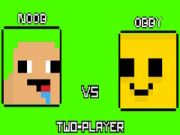 Jogo Noob vs Obby Dois Jogadores online