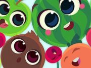 Jogo Frutas Engraçadas: Mesclar e Coletar Melancia online