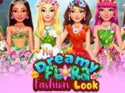 Jogo Meu Look de Moda Floral dos Sonhos online