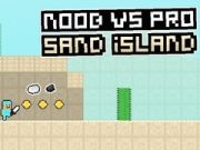 Jogo Noob vs Pro: Ilha de Areia online Jogo Noob vs Pro: Ilha de Areia online