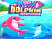 Jogo Cuidados do Meu Bebê Golfinho Gêmeo online Jogo Cuidados do Meu Bebê Golfinho Gêmeo online