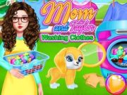 Jogo Mãe e Taylor Lavando Roupas online Jogo Mãe e Taylor Lavando Roupas online
