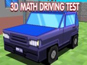 Jogo Teste de Condução Matemático 3D online