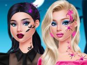 Jogo Maquiagem de Halloween da Cultura Pop online