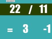 Jogo Quiz de Matemática de Divisão online