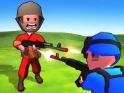 Jogo Pequeno Comandante. Vermelho contra Azul online