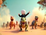 Jogo Stickman: Arena dos Dinossauros online