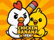 Jogo Caneta de banana de frango online