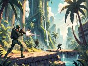 Jogo Força de greve: jogo de plataforma de ação online