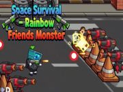 Jogo Space Survival Rainbow Friends Monster online