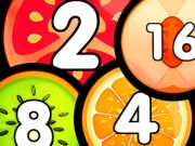 Jogo Merge Balls Shooter 2048 Connect Fruits online