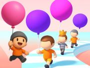 Jogo Heróis de balão correm e subem online