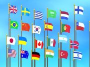 Jogo Jam de quebra-cabeça de bandeira: colecionar bandeiras online