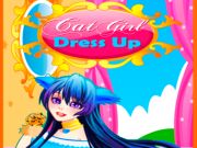 Jogo Menina de gato vestido online