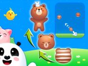 Jogo Merge de animais: atirador de bolhas online