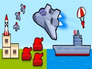 Jogo Plano de bombardeiro: ataque aéreo 2D online