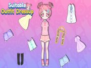 Jogo Vestido de roupa adequado online