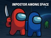 Jogo Impostor entre o espaço online