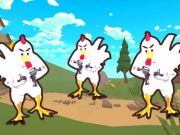 Jogo Atirador de frango io online