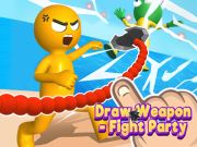 Jogo Desenhar a festa de luta de armas online