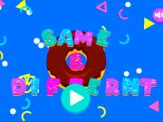 Jogo Mesmo e diferente donut online