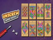 Jogo Desaparafuse o quebra-cabeça de madeira online