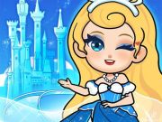 Jogo Vestido de boneca de princesa de papel online