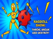 Jogo Ragdoll Show: Jogue, quebre e destrua! online