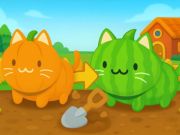 Jogo Brainrot Garden. Mesclar gatos online